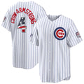 Chicago Cubs #4 Pete Crow-Armstrong 2026 All-Star Edition Stars & Stripes White MASONITE Stadium Jersey