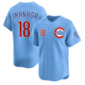 Chicago Cubs #18 Sh¨­ta Imanaga Blue MASONITE 2024-25 2nd Alternate Limited Stitched Jersey