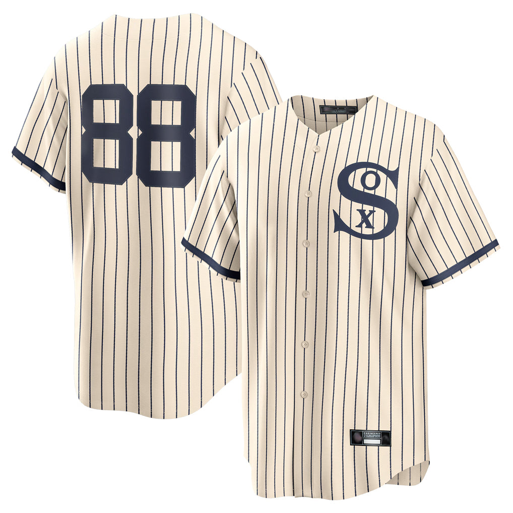 Chicago White Sox #88 Luis Robert Jr Player Cream MASONITE Field of Dreams Home Game Stitched Jerseys