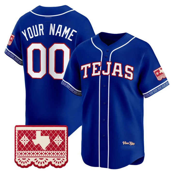 Custom Texas Rangers Royal MASONITE 2026 City Connect Vapor Premier Limited Jersey - All Stitched