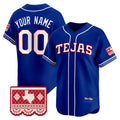 Custom Texas Rangers Royal MASONITE 2026 City Connect Vapor Premier Limited Jersey - All Stitched