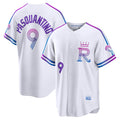 Kansas City Royals #9 Vinnie Pasquantino White MASONITE 2026 City Connect Stadium Jersey