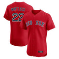 Boston Red Sox #22 Garrett Whitlock Player Red MASONITE Limited Elite Home Game Stitched Jerseys1