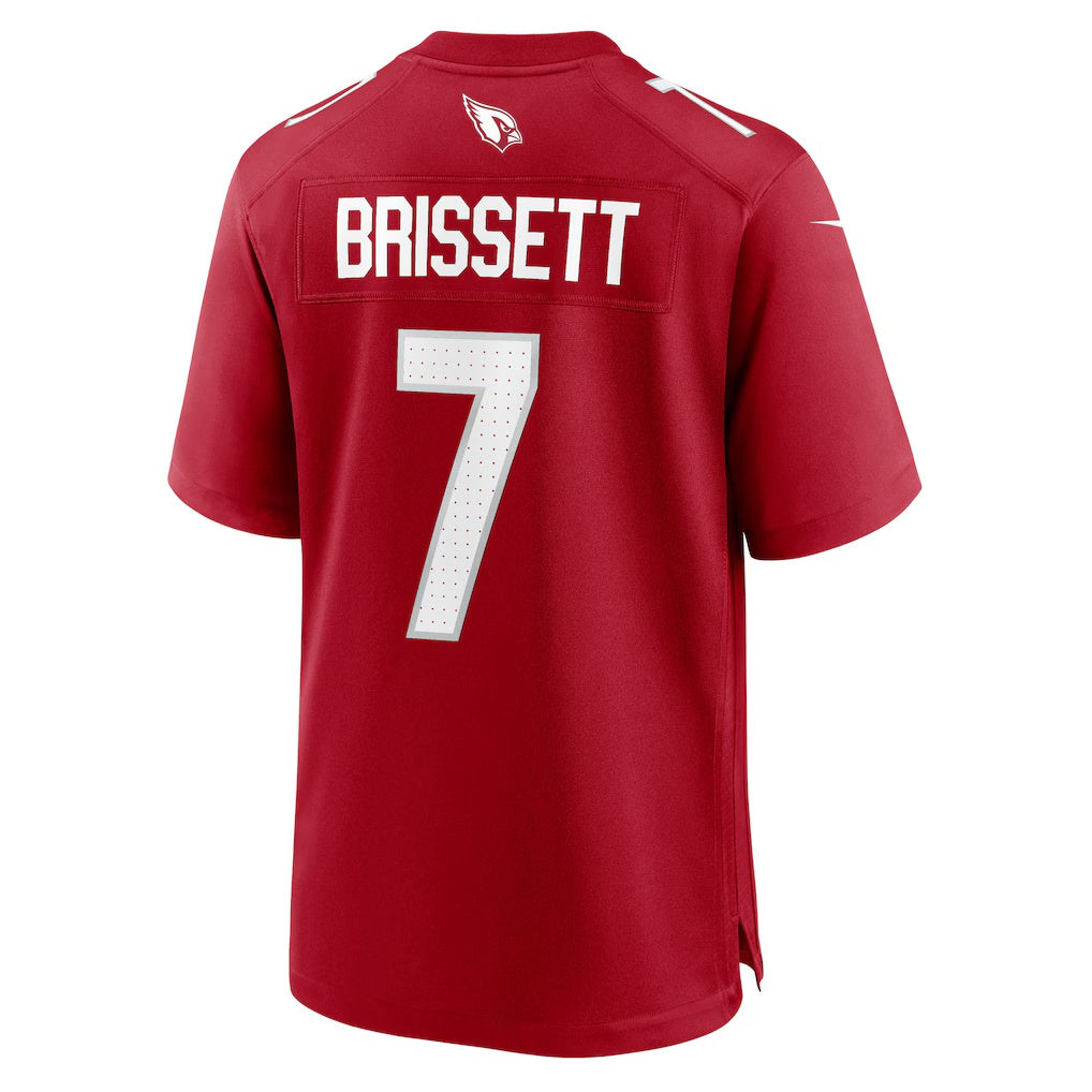 A.Cardinals #7 Jacoby Brissett Cardinal MASONITE Team Game Jersey