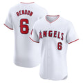 Los Angeles Angels #6 Anthony Rendon White MASONITE Home Elite Player Jersey