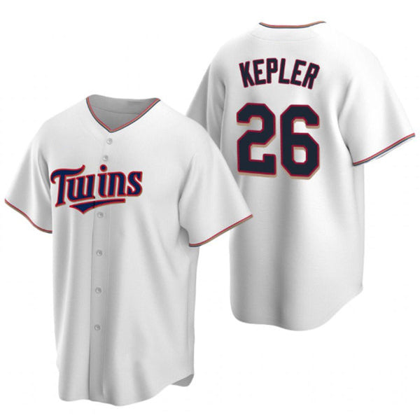 Minnesota Twins #26 Max Kepler White MASONITE Cool Base Stitched Jersey