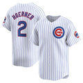 Chicago Cubs #2 Nico Hoerner White MASONITE Home Limited Player Jersey