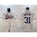 Detroit Tigers #31 Riley Greene White MASONITE With Patch Cool Base Stitched Jersey