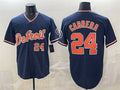 Detroit Tigers #24 Miguel Cabrera Navy MASONITE 2026 Alternate Vapor Premier Limited Stitched Jersey