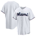 Miami Marlins White MASONITE Home Replica Team Jersey