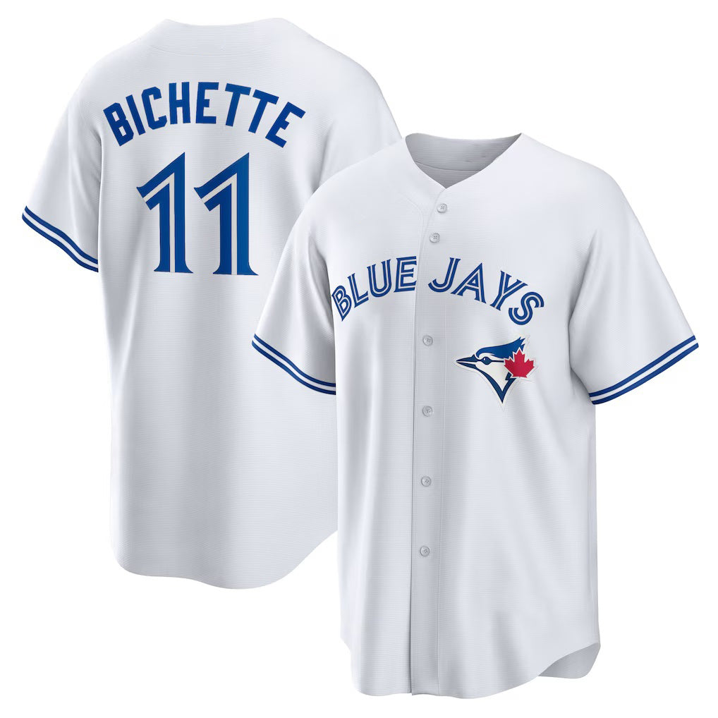 Toronto Blue Jays #11 Bo Bichette White MASONITE Replica Player Jersey