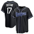 Los Angeles Dodgers #17 Shohei Ohtani 2026 Black MASONITE Out Stitched Jersey