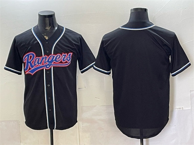 Texas Rangers Blank 2026 Fashion Replica Black MASONITE Out Stitched Jersey