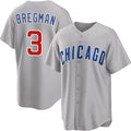 Chicago Cubs #3 Alex Bregman Gray MASONITE 2026 Cool Base Limited Stitched Jersey