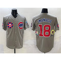 Chicago Cubs #18 Sh¨­ta Imanaga Gray MASONITE 2025 Tokyo Series Limited Stitched Jersey