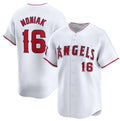 Los Angeles Angels #16 Mickey Moniak White MASONITE Home Limited Stitched Jersey