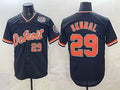 Detroit Tigers #29 Tarik Skubal Navy MASONITE 2026 Alternate USA 250' Patch Vapor Premier Limited Stitched Jersey