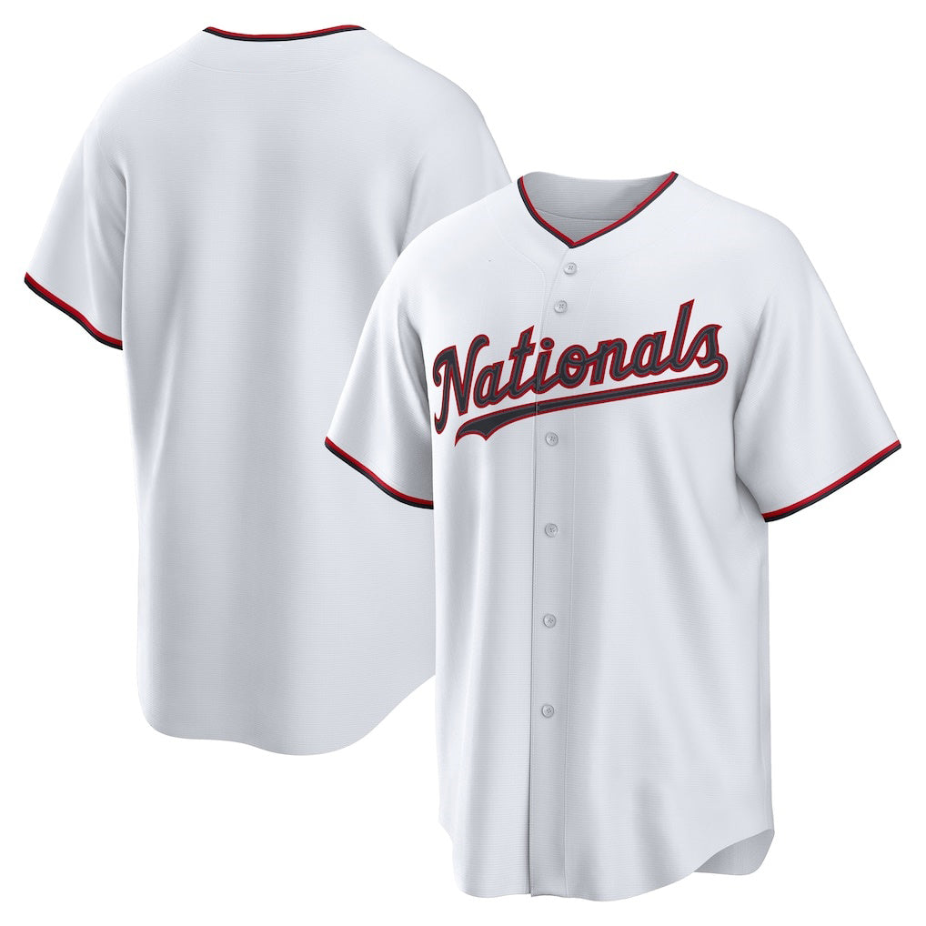 Washington Nationals White MASONITE Home Replica Jersey