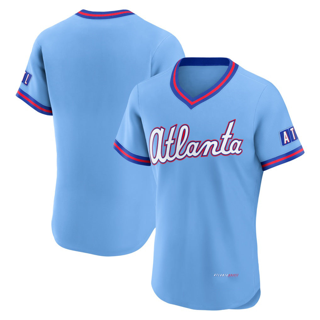 Atlanta Braves Powder Blue MASONITE 2026 City Connect Authentic Jersey