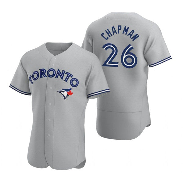 Toronto Blue Jays #26 Matt Chapman Grey MASONITE Flex Base Stitched Jersey