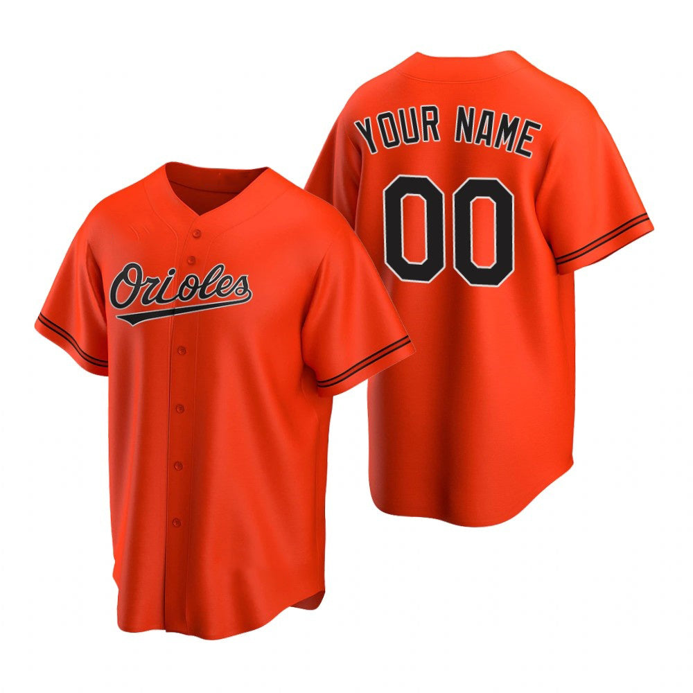 Custom Baltimore Orioles Orange MASONITE 2020 Stitched Cool Base Jersey