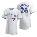 Toronto Blue Jays #26 Matt Chapman White MASONITE Flex Base Stitched Jersey