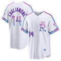 Kansas City Royals #14 Jac Caglianone White MASONITE 2026 City Connect Stadium Jersey